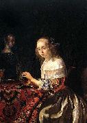 Frans van Mieris, The Lacemaker